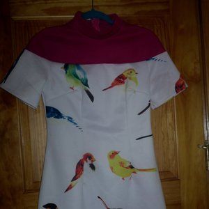 Vintage Style Bird dress